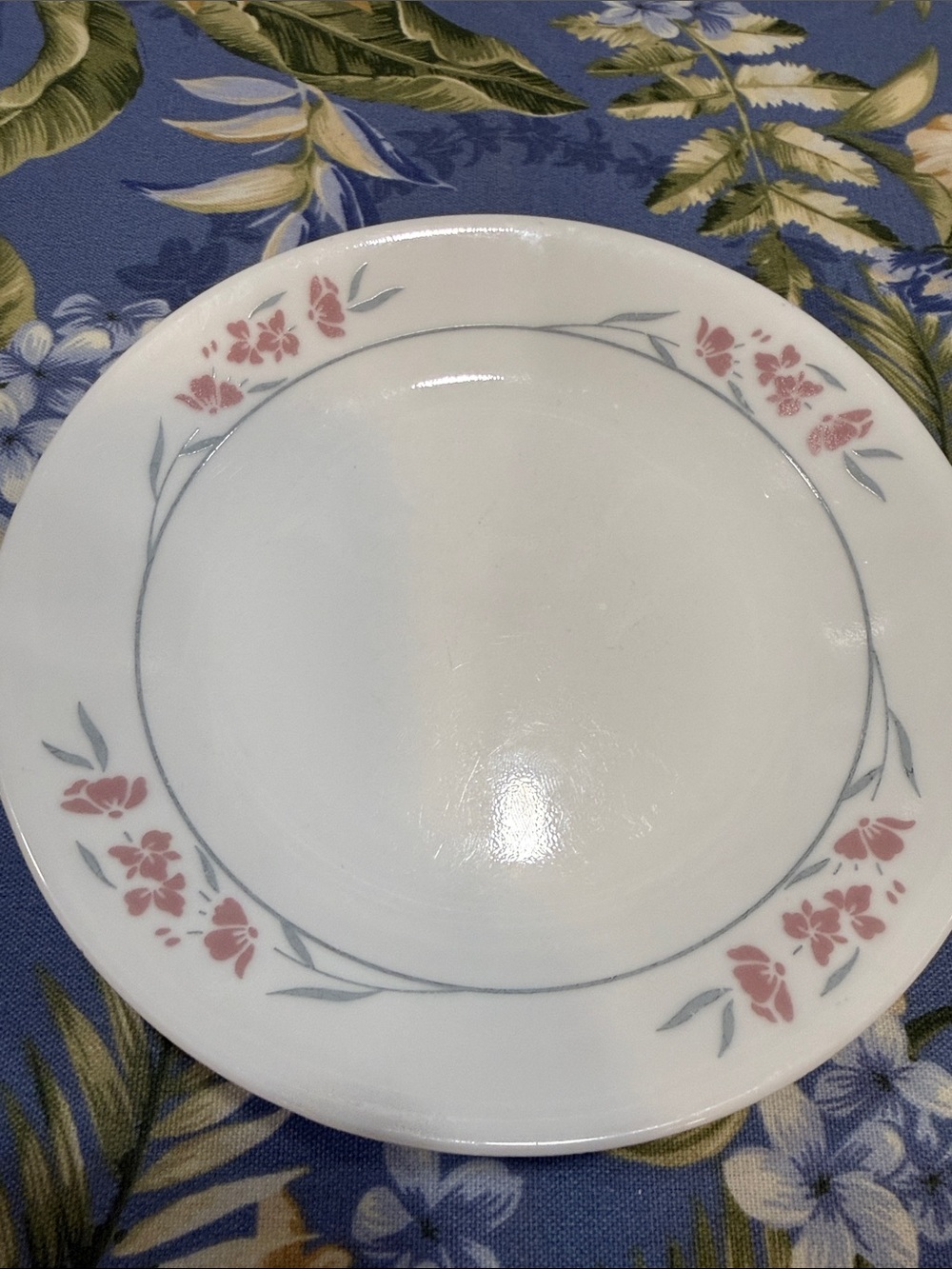 Corelle Silk Blossoms Dessert Dishes set of ten - Picture 7 of 7